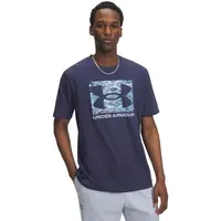 Under Armour ABC CAMO Pánské triko, tmavě modrá, velikost S
