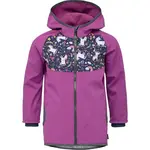 UNUO BASIC Dětská softshellová bunda, růžová, velikost 86-92