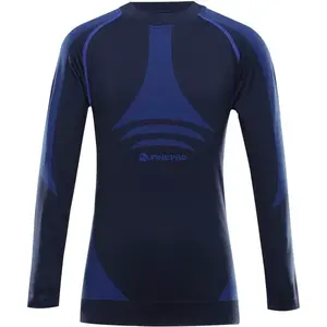 ALPINE PRO AMBOSO Dětské funkční spodní triko, tmavě modrá, velikost