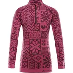 ALPINE PRO SEAMO Dětské funkční spodní triko, růžová, velikost