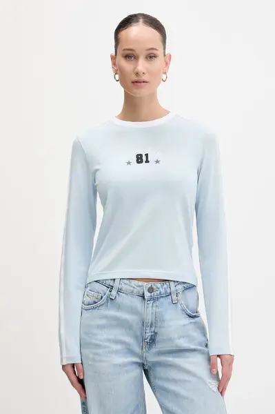 Tričko s dlouhým rukávem Guess Jeans