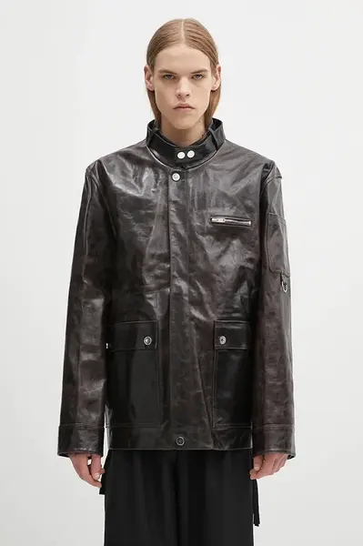 Kožená bunda Wales Bonner Vision Leather