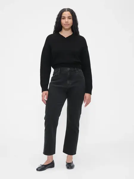 GAP dámske rifle '90s Straight Crop