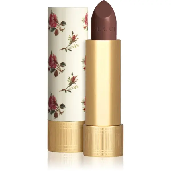 Gucci Gucci Beauty Rouge à Lèvres Voile lesklá rtěnka odstín 134 Clara Chestnut 3.5 g