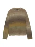 Pull&Bear Sveter  hnedá / svetlohnedá / kaki / olivová