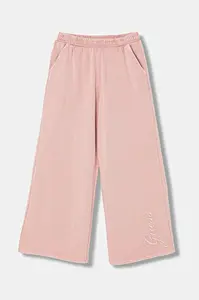 Dětské bavlněné tepláky Guess