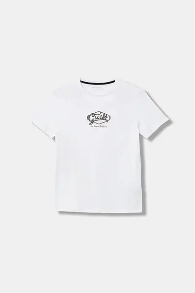 Dětské bavlněné tričko Guess