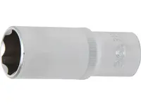 BGS technic Hlavice nástrčné, 1/2", různé velikosti, profil Super Lock, prodloužené - BGS Velikost: 22 mm