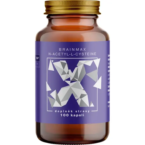 Brainmax N-acetyl-l-cysteine 100 kapslí