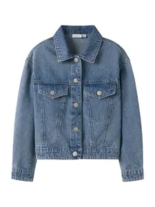 NAME IT Prechodná bunda 'NKFMila'  modrá denim