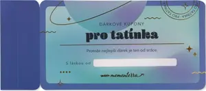Dárkové kupony pro tatínka
