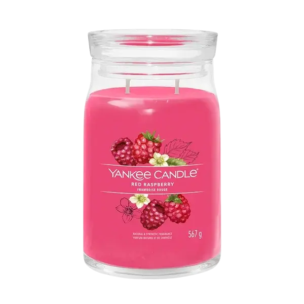 Vonná svíčka Red Raspberry 2 knoty 567 g