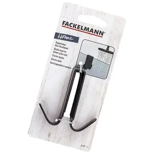 Háček do sprchy inox black 61237