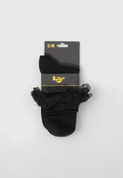 Čierne ponožky Dr. Martens s čipkou