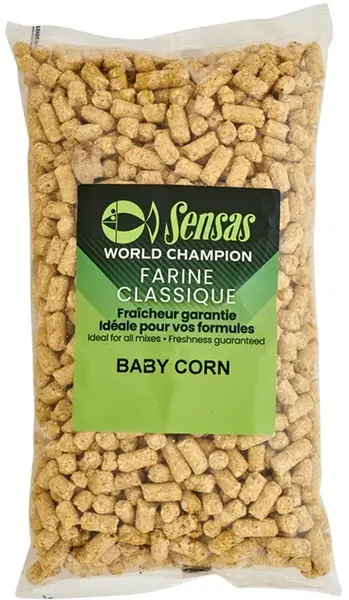Sensas kukuričné pelety baby corn 1 kg