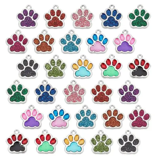 Alloy Enamel Pendants