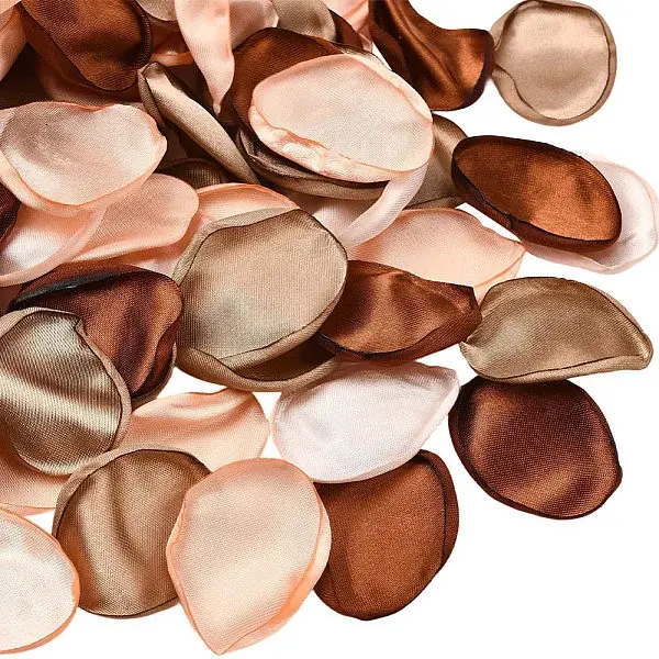 Polyester Artificial Rose Flower Petals