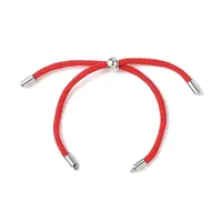 Nylon Round Cord Slider Bracelet Making