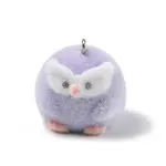 Flocky Resin Pendants