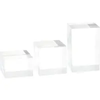 3Pcs 3 Style Acrylic Display Stand
