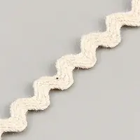 Cotton Wavy Fringe Trim Ribbon