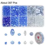 DIY Electroplate Glass Beads Sets