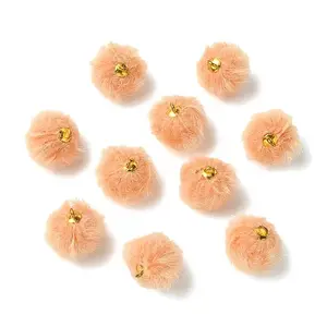 20Pcs Plush Pompom Pendants