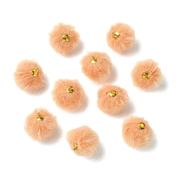 20Pcs Plush Pompom Pendants