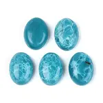 Dyed Natural White Jade Cabochons