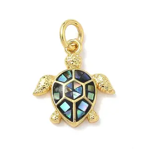 Brass Enamel Pendants