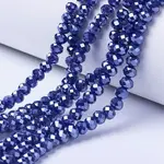 Electroplate Glass Beads Strands