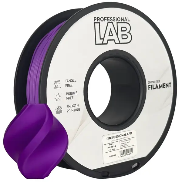 Professional Lab FG-P54-E1, 3D filament, PLA+, Purple, 1kg, 1,75mm