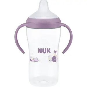 NUK Perfect Match Hippo lahvička na učení s kontrolou teploty 6m+ 1 ks