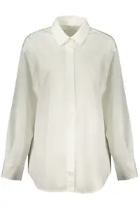 Bílá jednobarevná košile