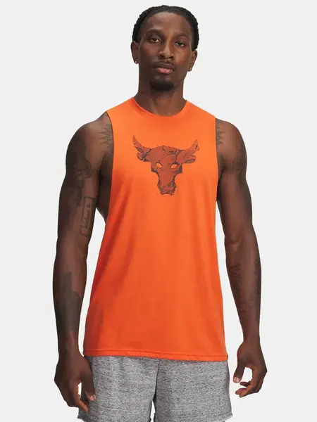 Pánské tílko Under Armour Pjt Rck Q4 SL Graphic-ORG