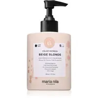 Maria Nila Colour Refresh jemná vyživující maska bez permanentních barevných pigmentů odstín Beige Blonde 9.23 300 ml