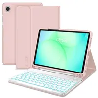 Tech-Protect SC Pen Keyboard puzdro s klávesnicou na Samsung Galaxy Tab A9 Plus / A11 Plus 11'', ružové