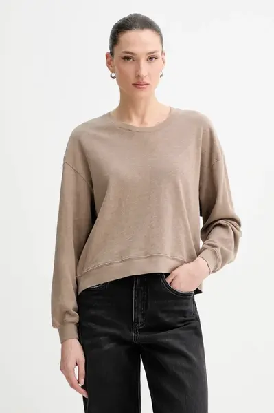 Bavlněné tričko s dlouhým rukávem American Vintage