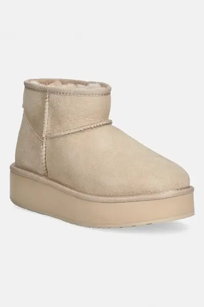 Semišové sněhule Emu Australia Stinger Micro Flatform 2.0