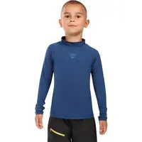 KILPI WILLIE Detské termo tričko s dlhým rukávom, tmavo modrá, veľkosť