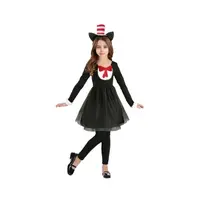 Kostým Černá kočička 110/120 cm