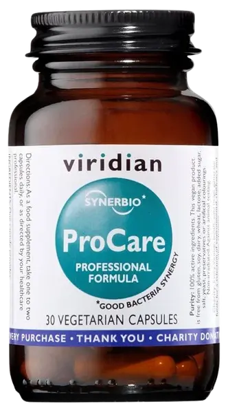 VIRIDIAN Synerbio ProCare 30 kapslí