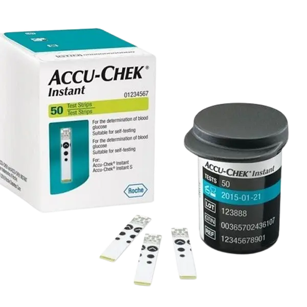 ACCU CHEK Instant 50 Testovací proužky do glukometru 50 ks