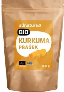 ALLNATURE Kurkuma prášek BIO 100 g