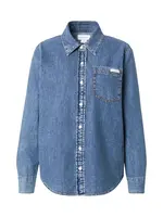 Calvin Klein Jeans Blúzka  modrá denim