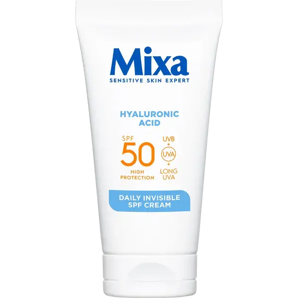 MIXA neviditelný denní krém SPF 50, 50 ml