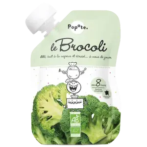 POPOTE Kapsička BIO brokolice 120 g