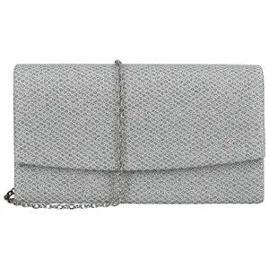 Dámské psaníčko stříbrné - Michelle Moon Sanrine