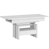 Konferenční stolek Cortado CRTT02 1S se zvedákem bílý alpský