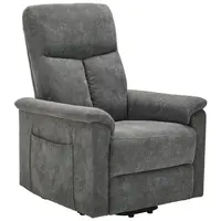 Cantus RELAXAČNÍ KŘESLO, textil, šedá